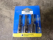 NEW Grey Pneumatic 1043HA Square Drive Socket Adapter Set (BN363)