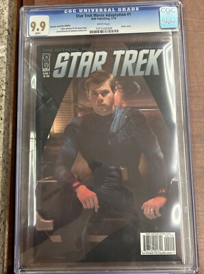 Star Trek Movie Adaptation #1 CGC 9.9 Mint White Pages Free Shipping