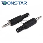 Jack plug stereo 3 pin  3.5mm Donstar for soldering.
