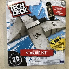 Teck Deck Starter Kit, Ramp Set & Board Ages 6+