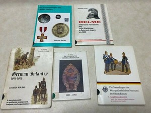 Lot of 5 German Military Reference Books