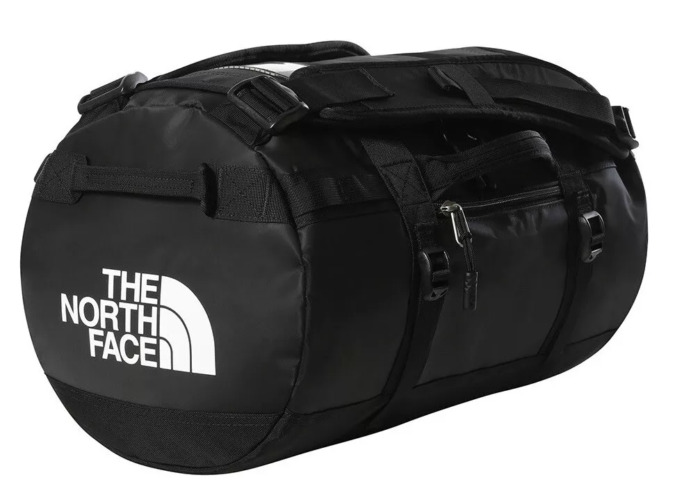 North Face Base Camp Duffel XS Black on Black Backpack 18