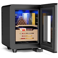 8L Semiconductor Electric Cigar Humidor 100 Counts, Cooling Temperature Control