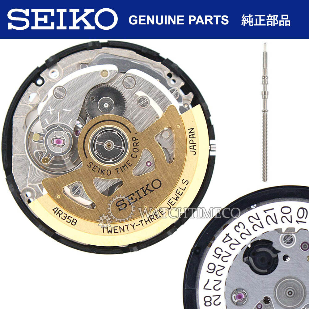 Genuine SEIKO 4R35 Watch Movement Date @ 3 | Grelly USA