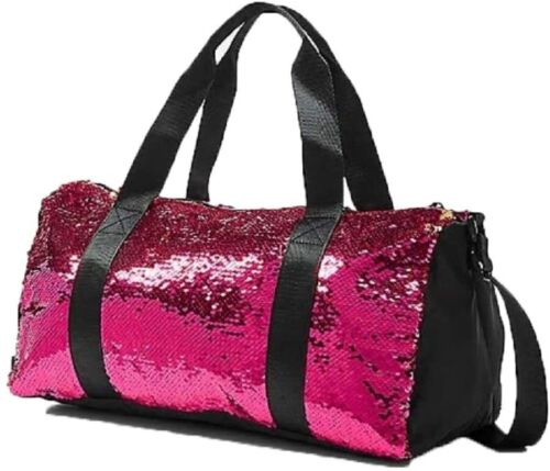 Justice Girls Flip Sequins Sports Bag Duffle Duffel Soccer Dance Gymnastics 17" - Picture 3 of 9