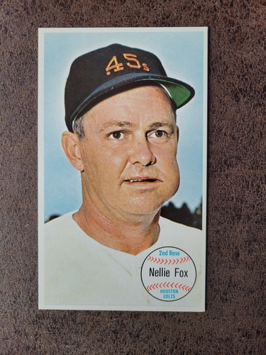 1964 Topps Giants Baseball Nellie Fox #13 - Chicago White Sox