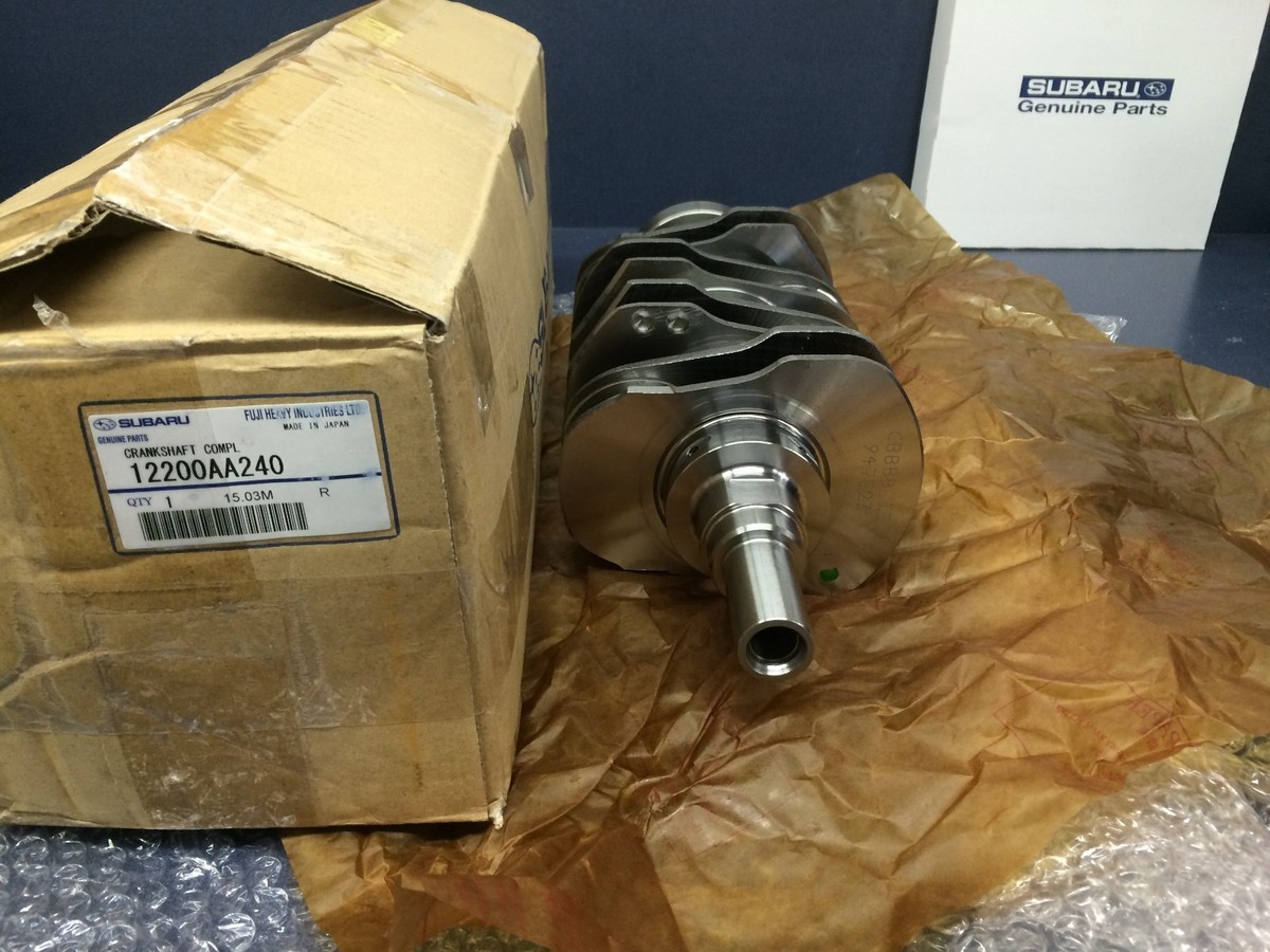 クエンカ Genuine OEM Subaru Crankshaft EJ205 Impreza WRX 2.0L 12200AA240