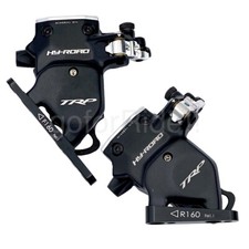 TRP C711 HY/RD Flat Mount Road/CX Bike Disc Brake Set Calipers Black/Silver