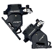 TRP C711 HY/RD Flat Mount Road/CX Bike Disc Brake Set Calipers Black/Silver