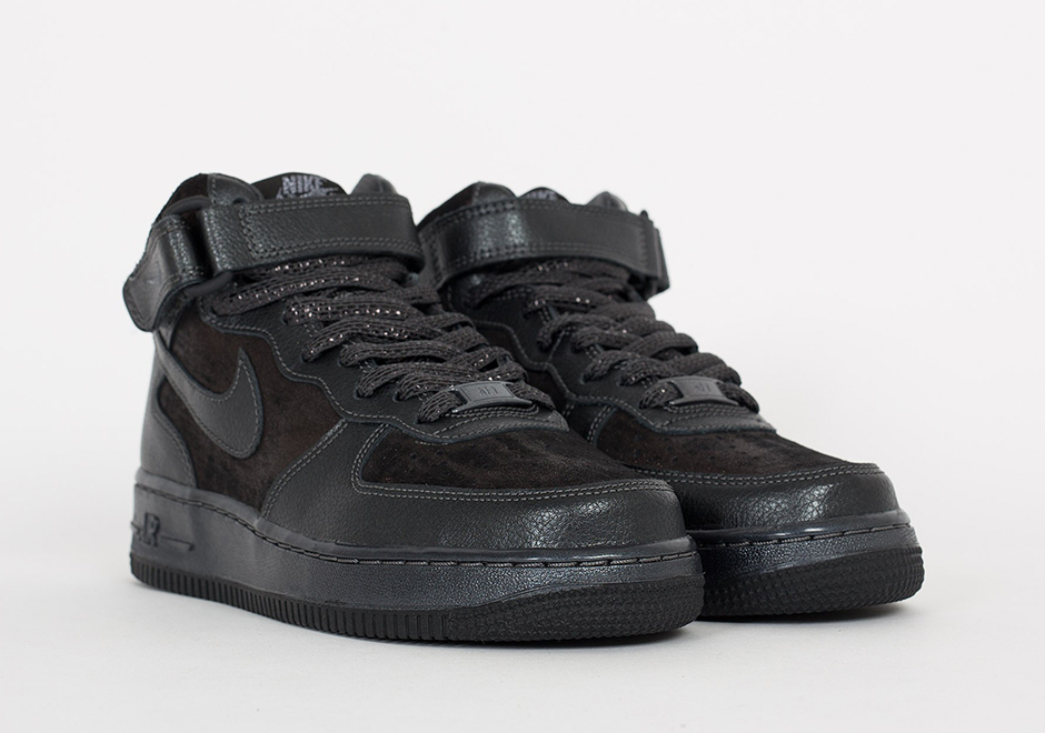 Nike Air Force 1 07 MID PRM GETS A BIT SHINY Wmn Shoes Size