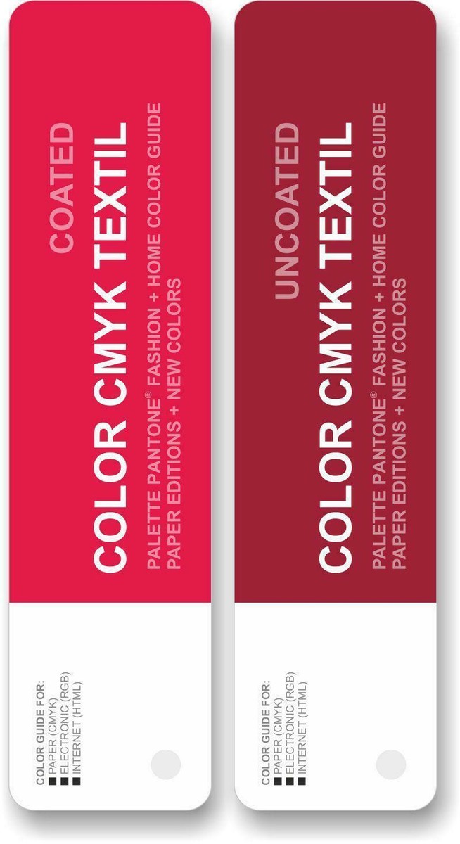 COLOR CMYK TEXTIL Coated/Uncoated - Pantone for digital print | eBay
