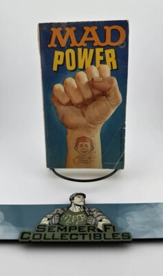 VINTAGE MAD Magazine Paperback Book: MAD POWER 1970 Warner SIGNET BOOK