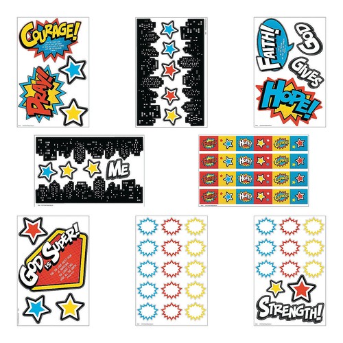 Superhero Vbs Bulletin Board Set - Educational - 1 Piece - Picture 2 of 3
