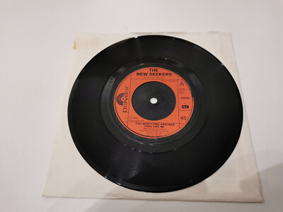 the new seekers you wont find another fool like me 7'' vinyl record very good