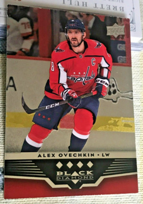 ALEX OVECHKIN #4/100 RUBY QUAD UD BLACK DIAMOND BD-43 EXTENDED 2021