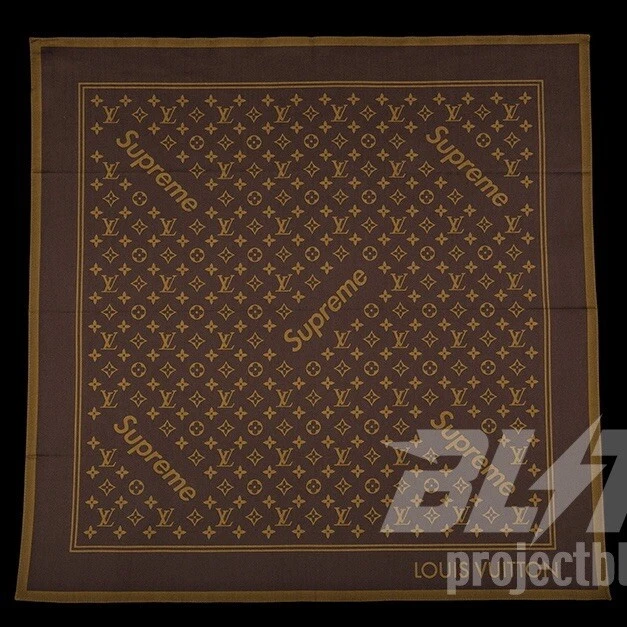 Bandana monogramme SS17 SUPRÊME LOUIS VUITTON 2017