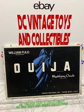 Vintage 1970s Mystifying Oracle Full Black Moon William Fuld Ouija with Box