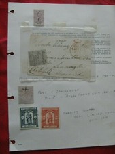 5 Rare Queen Victoria stamps, Contract Note, Charity, MOP, Royal Family