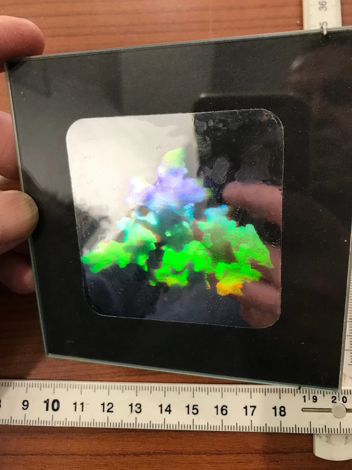 1 Hologramm Bild mit Koralle Meer, Holographie 3D (HX-18) - Bild 4 von 4