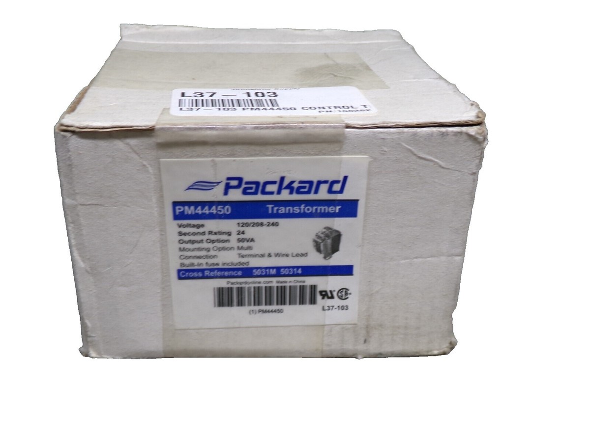 Packard 50VA Class II Transformer Foot Mount 24V Output Multi