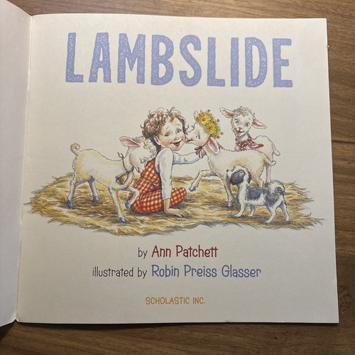 Lambslide By Ann Patchett Illustrated By Robin President Glasser. Soft Cover New - Picture 3 of 5