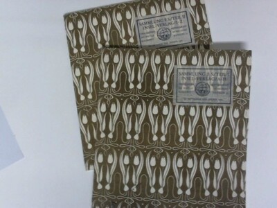Sammlung F.S. Teil I und II. 2 Bände.