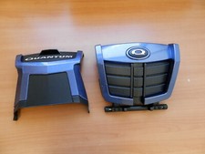 Pride Mobility Quantum Q6 Edge power wheelchair battery cover and rear panel BLU