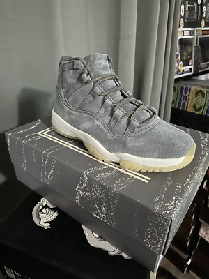 grey suede 10s