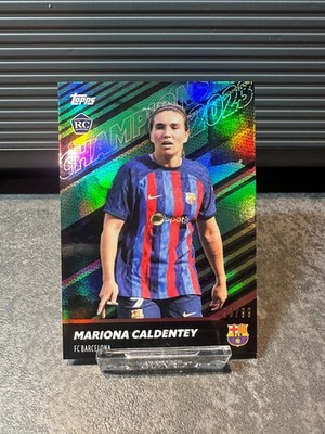 Topps FC Barcelona Frauen Team Set Champions 2023 Mariona Caldentey RC /99