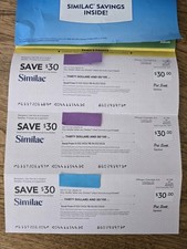 100.00 Worth of Similac Baby Formula Coupons, Checks, Vouchers Exp 4/2/26 5/1