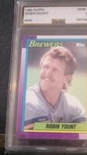 AGS 10, 1990 Topps - Robin Yount #290