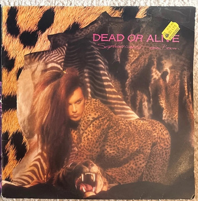 Dead Or Alive Vinyl LP Pete Burns sophisticated boom Boom that s the way I like
