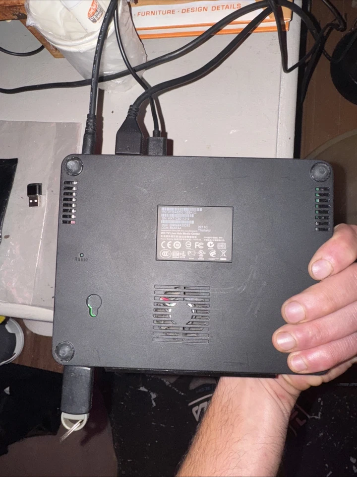 WD WDBABZ0010BBK-00 TV Live Hub Media Center - Image 3 of 3