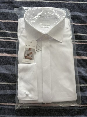 Eterna Cover Shirt - Comfort Fit - Weiß - Größe 40   neu & originalverpackt