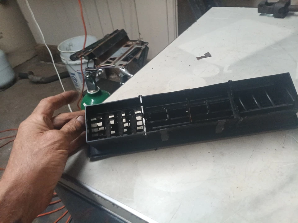 Jaguar XJ XJ6 XJ12 1979-1987 tablero central delantero calentador ventilación de aire ajustable Foto 2 de 3