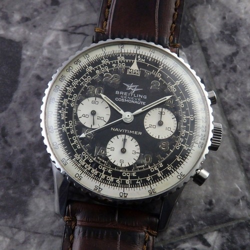 BREITLING Navitimer Cosmonaute Ref.809 Venus 178 41mm Vintage Chronograph Men's