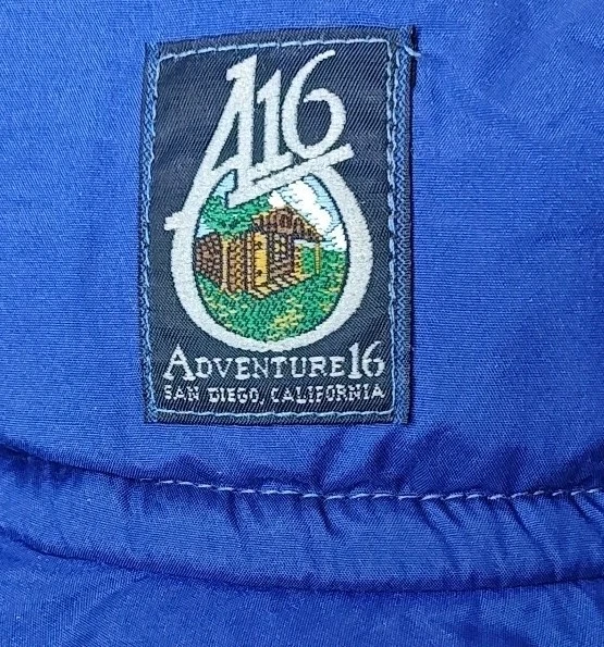 Sombrero Trampero Adventure 16 Azul Softshell Nylon Piel Forrado Cuello Orejeras De Colección EE. UU. Foto 3 de 4