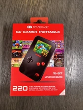 My Arcade Go Gamer Portable 16-bit 220 Video Games CIB