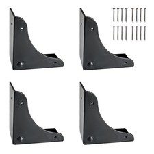4PCS Metal Corner Protector, Box Corners Decorative Furniture Corner Protecto...