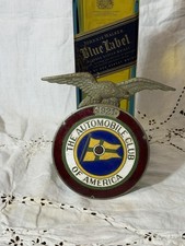 Antique c1921 THE AUTOMOBILE CLUB OF AMERICA License Plate Topper ULTRA RARE