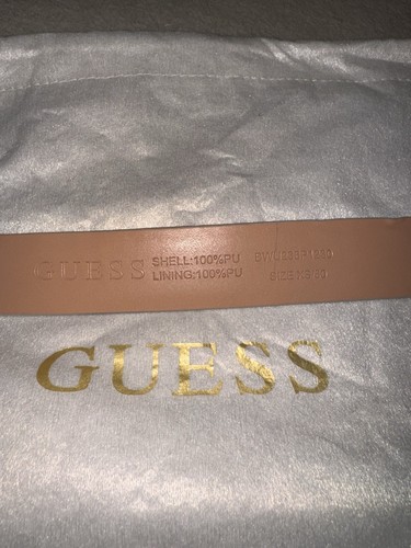 Cintura Guess Donna 90Cm Nuova Rosa - Imagen 4 de 9