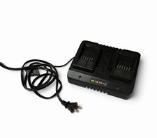 WORX WA3770 20V PowerShare Dual Port Battery Charger Base Tested Working