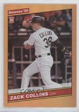 2020 Panini Donruss Retro 1986 Holo Orange Zack Collins (Base) #247 0pm