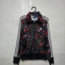 Adidas Flower Firebird Track Top, Size 100, Lightly Used