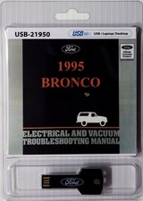 1995 Ford Bronco Electrical and Vacuum Troubleshooting Manual USB