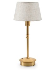 Small Cordless Lamps Rechargeable Table Lamp with Fabric Shade, 5200 mAh Batt...