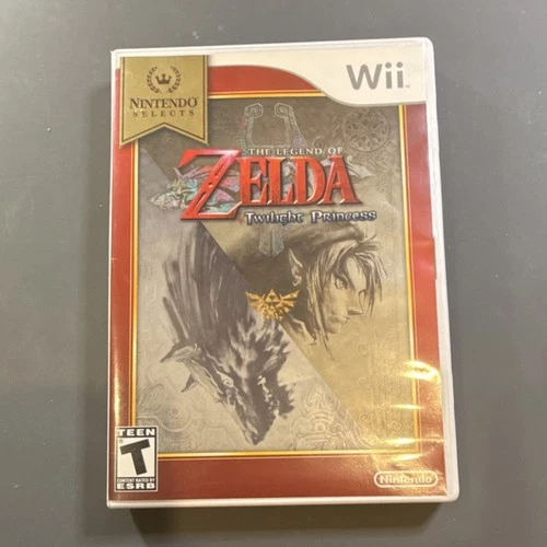 The Legend of Zelda: Twilight Princess Nintendo Wii Nintendo Selects Manual