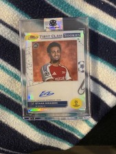 Topps Finest UCC 2024/25 Ethan Nwaneri Arsenal First Class Rookies Auto FCA-NW