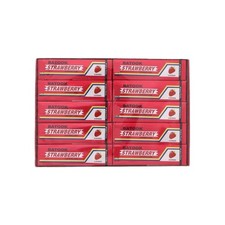 BATOOK Strawberry Chewing Gum 250g Box | Bulk 5x20 Sticks | Sweet Gum