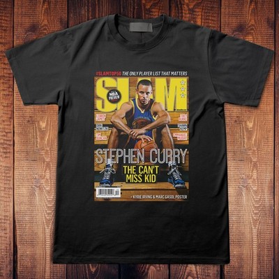 Stephen Curry Slam Cover GSW T Shirt